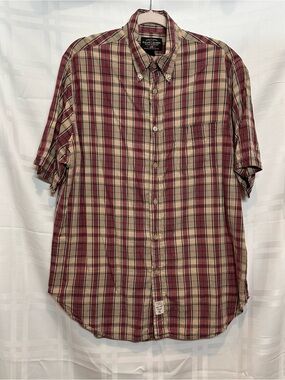 Vintage Y2K Ralph Lauren Jeans Company Plaid Button Down Shirt